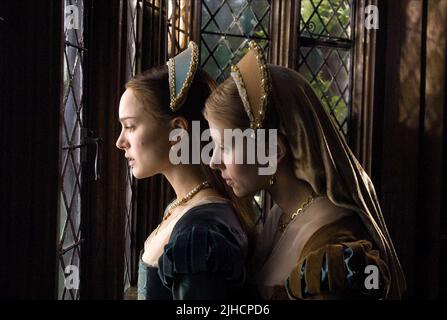 NATALIE PORTMAN, Scarlett Johansson, l'altra ragazza di Boleyn, 2007 Foto Stock