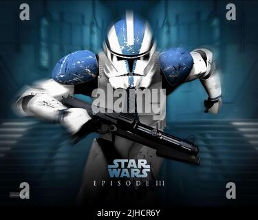 CLONE TROOPER, STAR WARS: EPISODIO III - VENDETTA DEI SITH, 2005 Foto Stock