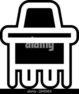 Banco asilo. Illustrazione Vettoriale