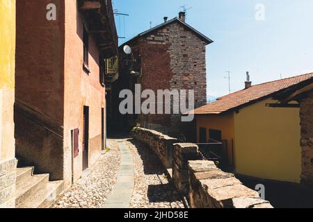 Escursioni attraverso il lago di Como Foto Stock