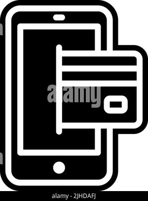 Pagamento online eCommerce . Illustrazione Vettoriale