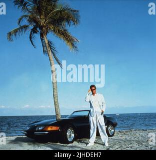 DON JOHNSON, Miami Vice, 1984 Foto Stock