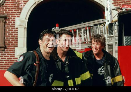 JASON GEDRICK, William Baldwin, SCOTT GLENN, backdraft, 1991 Foto Stock