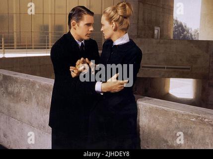 ETHAN HAWKE, Uma Thurman, GATTACA, 1997 Foto Stock
