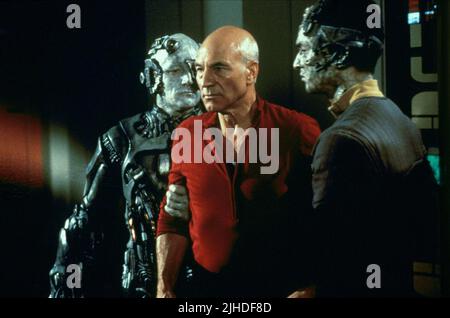 PATRICK STEWART, Star Trek: Primo contatto, 1996 Foto Stock