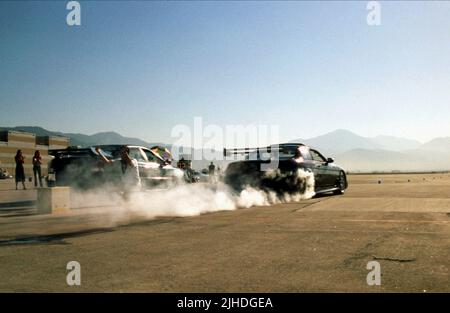 CAR gara di scena, IL VELOCE ED IL FURIOSO, 2001 Foto Stock