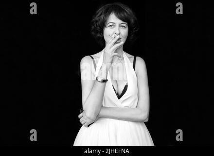 Eyjafjallajökull anno : 2013 Francia Direttore : Alexandre Cobre Valérie Bonneton sul set Foto Stock