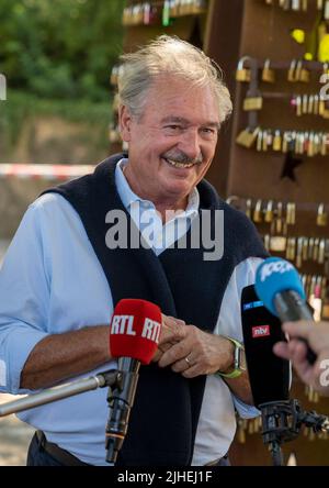 Schengen, Lussemburgo. , . Jean Asselborn - Credit: SPP Sport Press Photo. /Alamy Live News Foto Stock