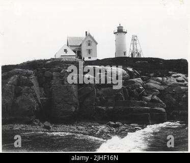 Capo Neddick -- Maine. Il Knuble, (Capo Neddick). Foto Stock