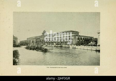 The Transportation Building World's Columbian Exposition Chicago 1893 from Factory and industrial management Magazine Volume 6 1891 Publisher New York [etc.] McGraw-Hill [ecc.] Foto Stock