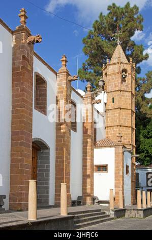 Basilica de Nuestro Senora del Pino, chiesa di Teror, Gran Canaria, Isole Canarie, Spagna, Europa Foto Stock