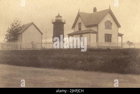 Massachusetts - East Chop. East Chop Light Station, Massachusetts. Foto Stock