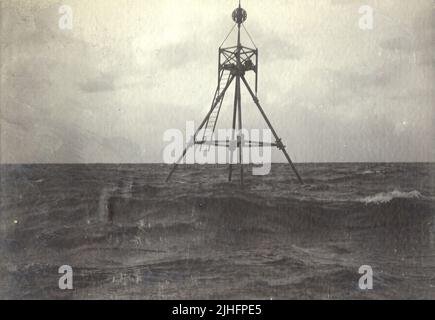 Massachusetts - segnalatore rip Pollock. Pollock RIP Beacon, Massachusetts. Foto Stock