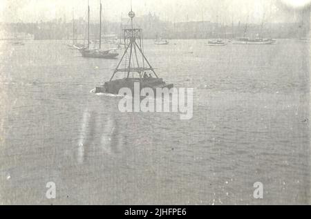 Massachusetts - segnalatore rip Pollock. Pollock RIP Beacon, Massachusetts. Foto Stock