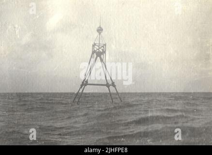 Massachusetts - segnalatore rip Pollock. Pollock RIP Beacon, Massachusetts. Foto Stock