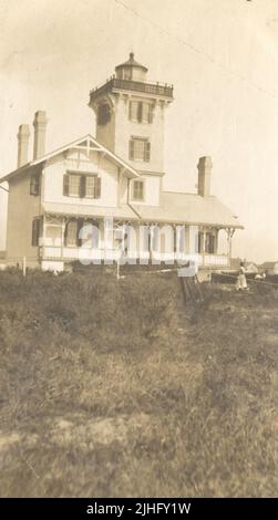 New Jersey - Hereford Inlet. Hereford Inlet Light Station, New Jersey. Foto Stock