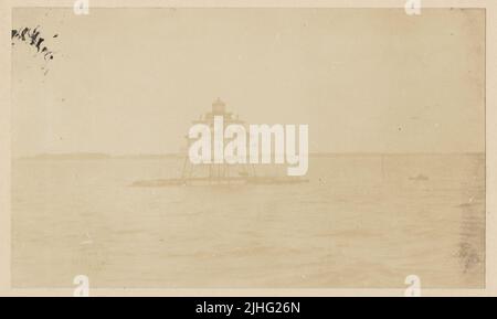 Maryland - Thomas Point Shoal. Thomas Point Shoal Light Station, Maryland. Foto Stock