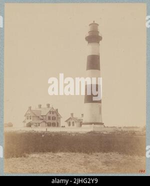 South Carolina - Charleston Light. Charleston Light Station, South Carolina. Foto Stock