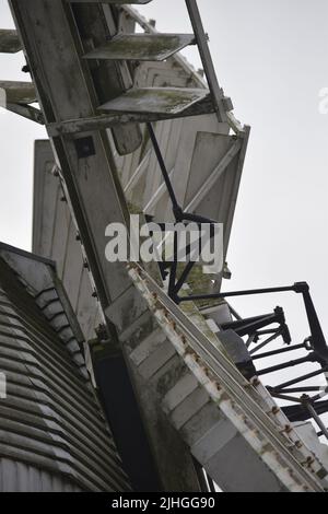 esterno del mulino di bardwell, suffolk, inghilterra Foto Stock