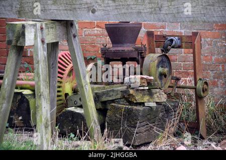 esterno del mulino di bardwell, suffolk, inghilterra Foto Stock