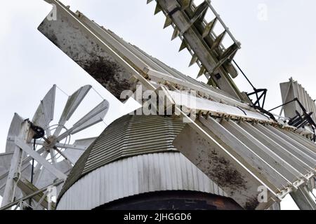 esterno del mulino di bardwell, suffolk, inghilterra Foto Stock