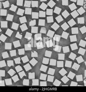 Mappa altezza Texture mosaico di tessere interrotte, mappatura altezza Foto Stock