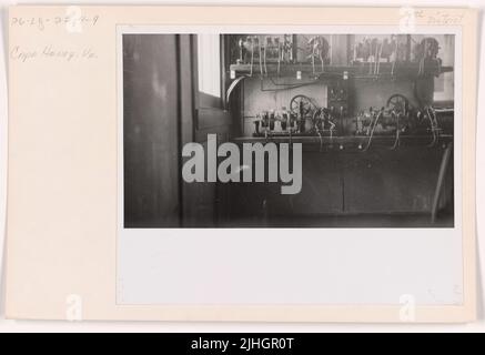 Virginia - Capo Henry. Cape Henry Light Station, Virginia. Foto Stock