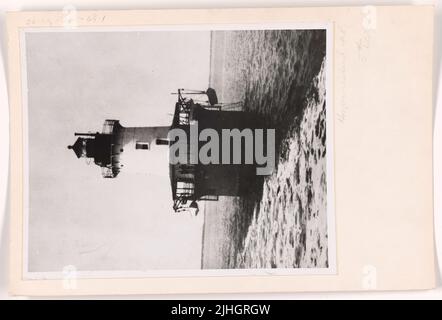 Maryland - Isola di Hooper. Hooper Island Light Station, Maryland. Foto Stock