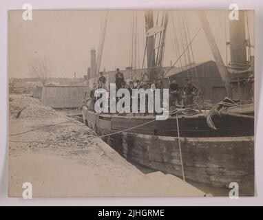 Maryland - Isola di Hooper. Hooper Island Light Station, Maryland. Foto Stock