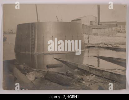 Maryland - Isola di Hooper. Hooper Island Light Station, Maryland. Foto Stock