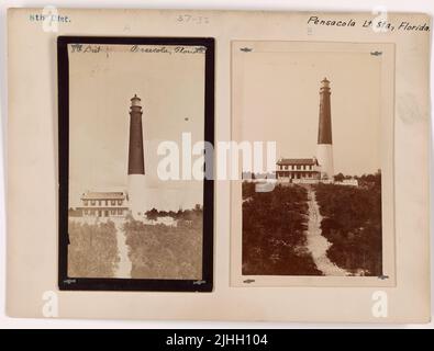 FL - Pensacola. Pensacola Light Station, Florida. Foto Stock