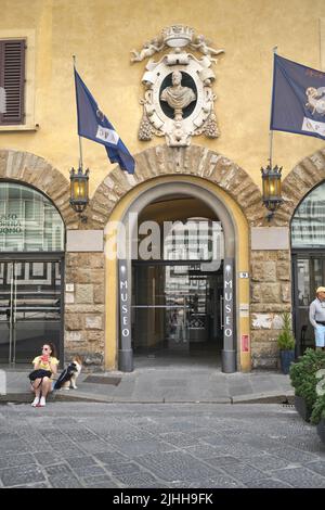 Museo dell'Opera del Duomo in Piazza del Duomo a Firenze Foto Stock