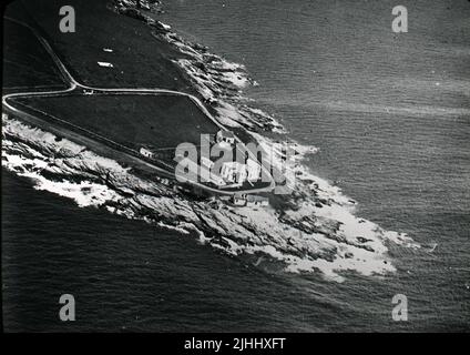 Faro di Beavertail, Rhode Island. Foto Stock