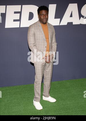 18 luglio 2022, Beverly Hills, California, Stati Uniti d'America: Sam Richardson partecipa alla proiezione speciale FYC di ''Ted lasso' di Apple TV+(Credit Image: © Billy Bennight/ZUMA Press Wire) Foto Stock