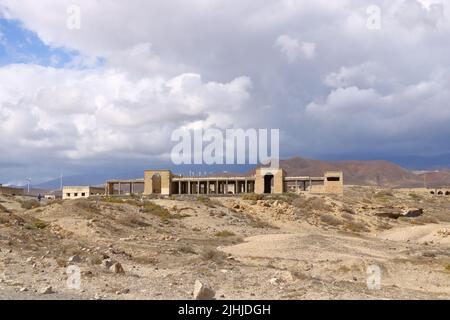 Novembre 18 2021 - Abades, Spagna Tenerife: Ex 'Sanatorio de Abona', la stazione di lebbra di Abades Foto Stock