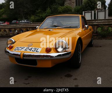 Ginetta G15 Serie 4 in arancione Foto Stock