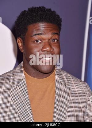 Beverly Hills, CA. 18th luglio 2022. Sam Richardson partecipa a una proiezione speciale FYC di Apple TV 'Ted lasso' al Maybourne Beverly Hills il 18 luglio 2022 a Beverly Hills, California. Credit: Jeffrey Mayer/JTM Photos/Media Punch/Alamy Live News Foto Stock