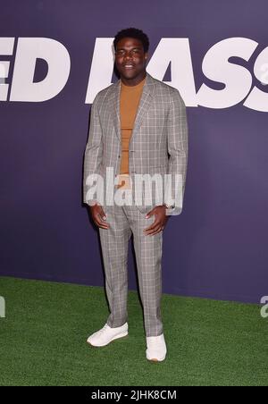 Beverly Hills, CA. 18th luglio 2022. Sam Richardson partecipa a una proiezione speciale FYC di Apple TV 'Ted lasso' al Maybourne Beverly Hills il 18 luglio 2022 a Beverly Hills, California. Credit: Jeffrey Mayer/JTM Photos/Media Punch/Alamy Live News Foto Stock