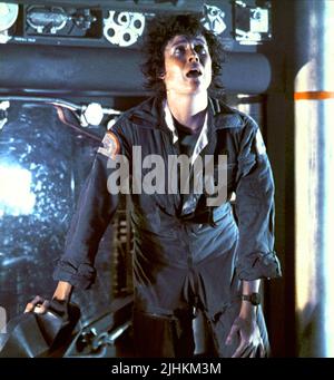 SIGOURNEY WEAVER, Alien, 1979 Foto Stock