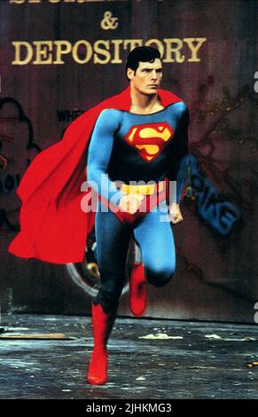 CHRISTOPHER REEVE, Superman II, 1980 Foto Stock