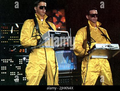 ANTHONY EDWARDS, ROBERT CARRADINE, LA VENDETTA DEI NERDS, 1984 Foto Stock