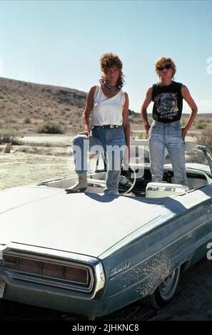 SUSAN SARANDON, geena Pagina DAVIS, Thelma e Louise, 1991 Foto Stock