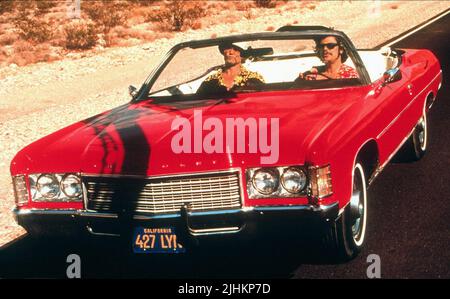 JOHNNY DEPP, Benicio Del Toro, Paura e Delirio a Las Vegas, 1998 Foto Stock