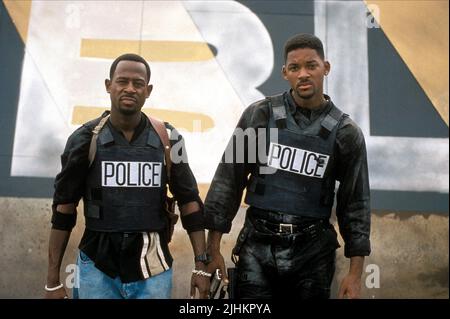 MARTIN LAWRENCE, Will Smith, Bad Boys, 1995 Foto Stock