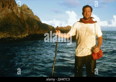 TOM HANKS Cast Away, 2000 Foto Stock