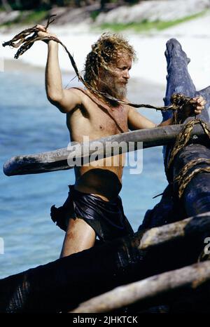 TOM HANKS Cast Away, 2000 Foto Stock