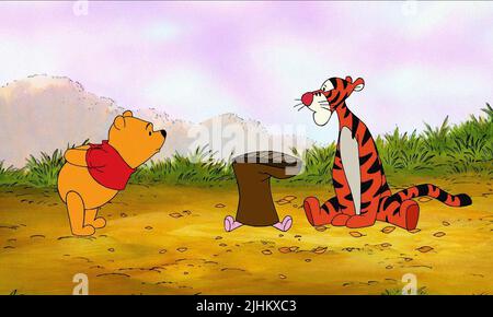 WINNIE THE POOH, maialino, tigger, maialino è un grande film, 2003 Foto Stock