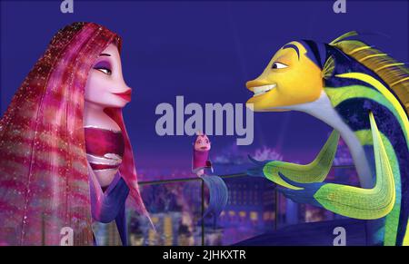 LOLA, Angie, Oscar, Shark Tale, 2004 Foto Stock