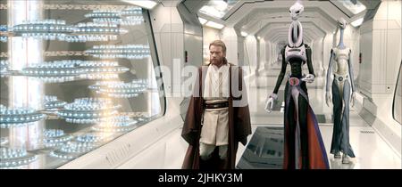 EWAN MCGREGOR, Star Wars: Episodio II - attacco dei cloni, 2002 Foto Stock