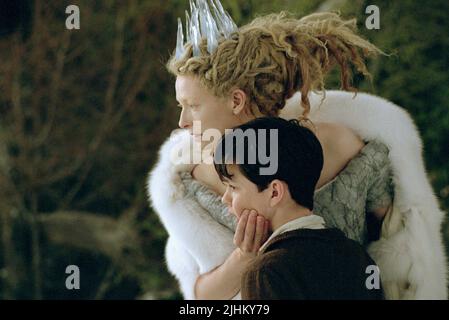 TILDA SWINTON, Skandar Keynes, Le cronache di Narnia: Il leone la strega e l'armadio, 2005 Foto Stock